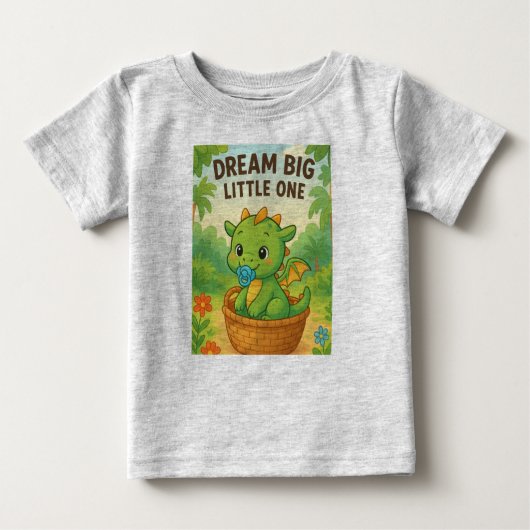 T-shirt Pour Bébé Dream Big Little One Tee (Devant)
