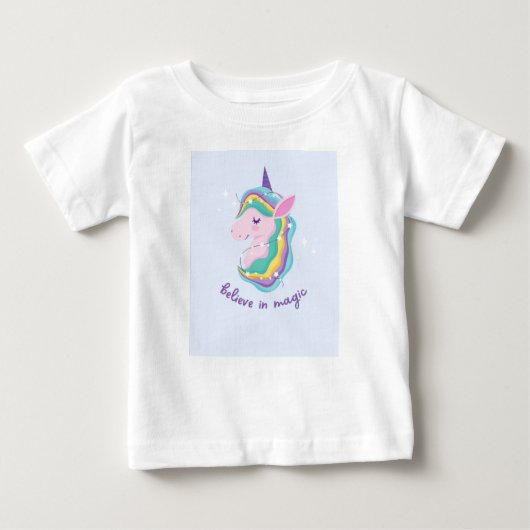 T-shirt Pour Bébé "Dream Big, Little Star" (Devant)