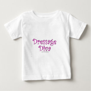 T-shirt Pour Bébé Dressage Diva