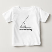 T-shirt Pour Bébé Drôle angle aigu geek (Devant)