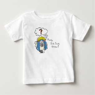 T-shirt Pour Bébé Drôle caricature chrétienne de Noël