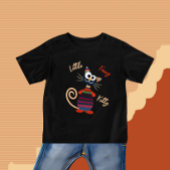 T-shirt Pour Bébé Drôle chat coloré