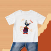 T-shirt Pour Bébé Drôle chat coloré