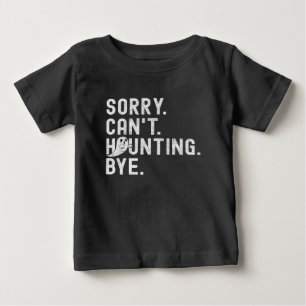 T-shirt Pour Bébé Drôle Fantôme Hantage Rétro Halloween