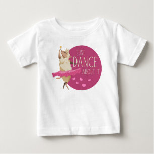 T-shirt Pour Bébé Drôle Message - Juste Danse À Propos 1