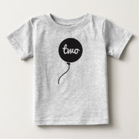 Du bébé chemise de l'anniversaire en second lieu