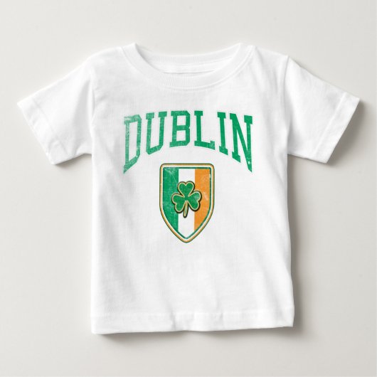 T-shirt Pour Bébé DUBLIN Irlande (Devant)