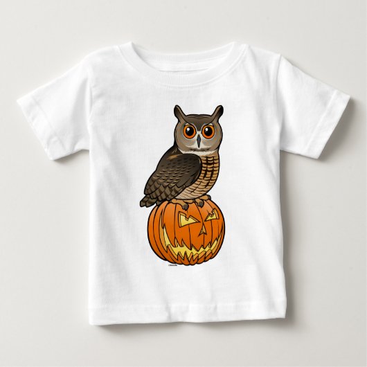 T-shirt Pour Bébé Duc d'Eurasien de Halloween (Devant)