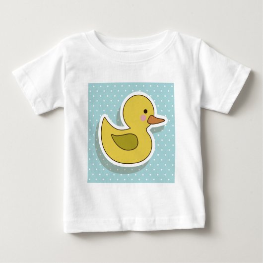 T-shirt Pour Bébé duck design (Devant)