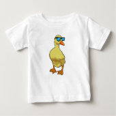 T-shirt Pour Bébé Duck with Sung (Devant)