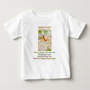 T-shirt Pour Bébé DUMPTY HUMPTY - Les rimes des infirmières pour les
