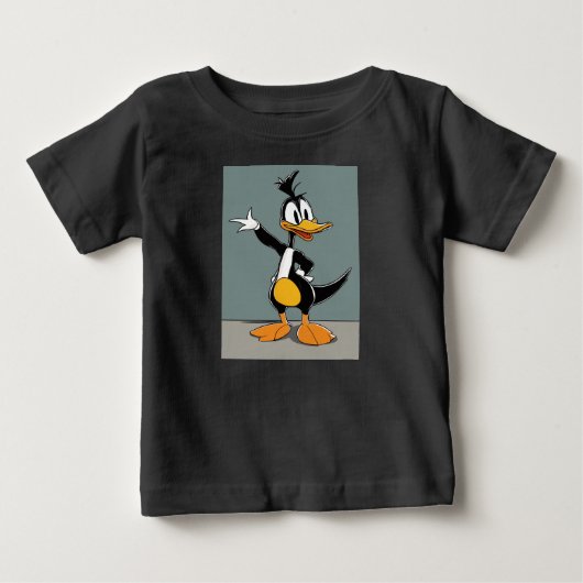 T-shirt Pour Bébé Dusty le Canard (Devant)
