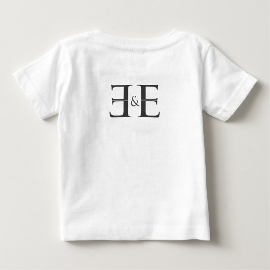 T-SHIRT POUR BÉBÉ E&E OG (Dos)