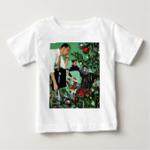 T-shirt Pour Bébé Ébarbage de l'arbre (Devant)