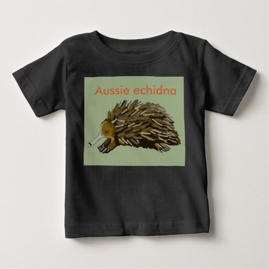 T-shirt Pour Bébé échidné australien (Devant)