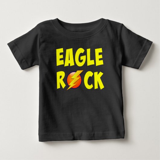 T-shirt Pour Bébé Éclat de foudre Eagle Rock (Devant)