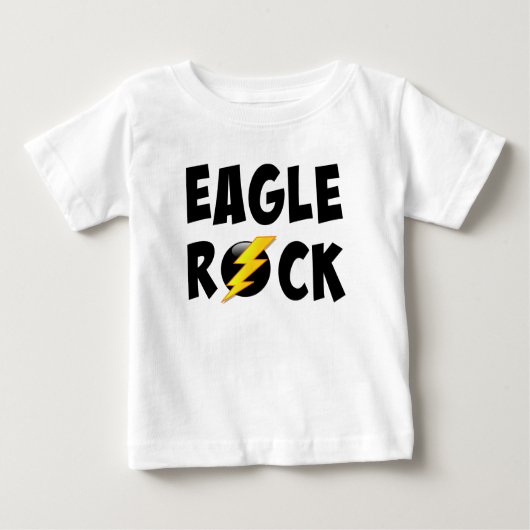 T-shirt Pour Bébé Éclat de foudre Eagle Rock (Devant)