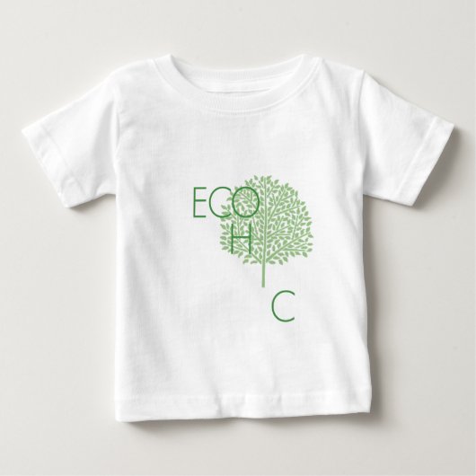 T-shirt Pour Bébé éco chic (Devant)