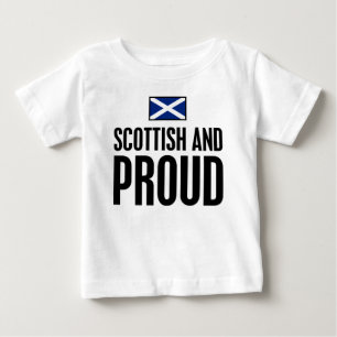 T-shirt Pour Bébé Écossais et fier