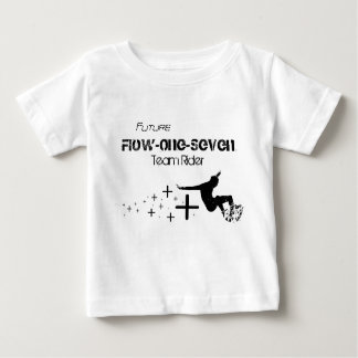 T-shirt Pour Bébé Écoulement-Un-Sept : Chemise infantile de cavalier