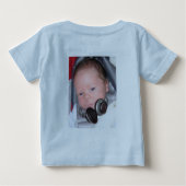 T-SHIRT POUR BÉBÉ ÉCOUTEURS DE BÉBÉ (Dos)