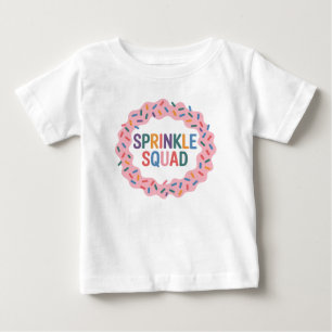 T-shirt Pour Bébé Écrasage   Saupoudrer bébé