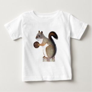 T-shirt Pour Bébé Écureuil