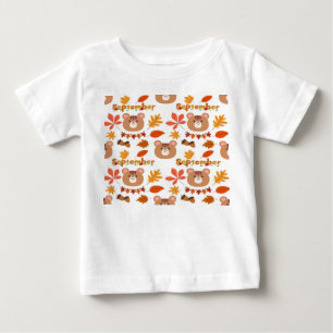 T-shirt Pour Bébé écureuil mignon
