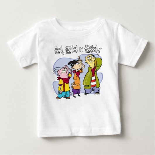 T-shirt Pour Bébé Ed, Edd, n Eddy Hand Signes (Devant)