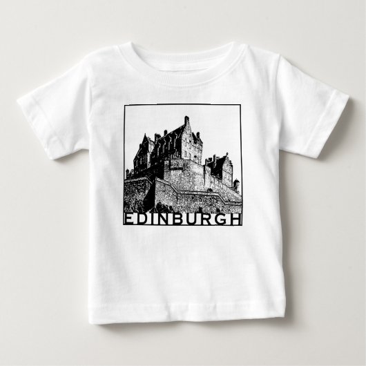 T-shirt Pour Bébé Édimbourg (Devant)