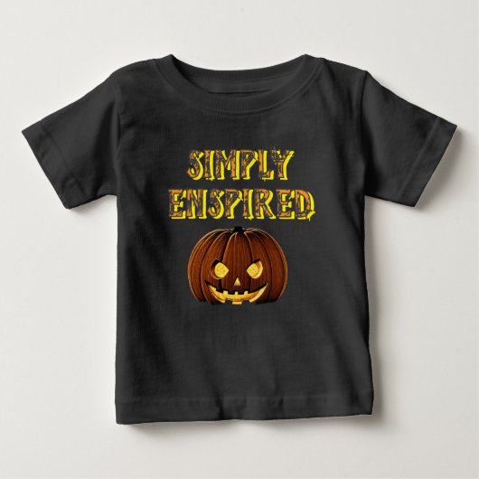 T-shirt Pour Bébé Édition Bébé d'Halloween (Devant)