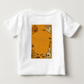 T-shirt Pour Bébé Éffrayant Invitation Halloween Bash | Fantômes et (Dos)