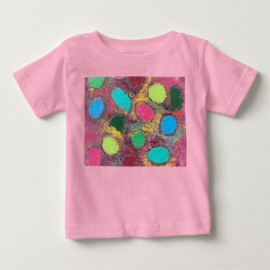 T-shirt Pour Bébé Eggnostique (Devant)