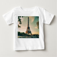 Eiffel tour lancer oreiller
