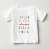 T-shirt Pour Bébé Elemeno (Devant)