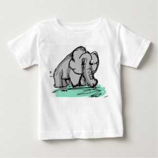 T-shirt Pour Bébé Elephant