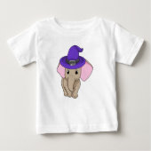 T-shirt Pour Bébé Elephant (Devant)