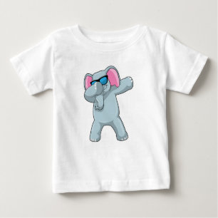 T-shirt Pour Bébé Elephant à Hip hop Dance Dab