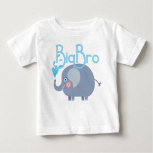 T-shirt Pour Bébé Elephant Big Bro