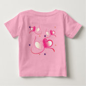 T-shirt Pour Bébé Eléphant mignon Toddler (Dos)