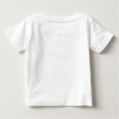 T-shirt Pour Bébé Elephante blanche (Dos)