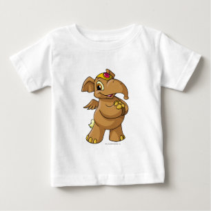 T-shirt Pour Bébé Elephante Brown