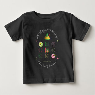 T-shirt Pour Bébé Elf the Movie PÈRE NOËL OMG