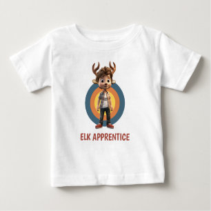T-shirt Pour Bébé Elk Apprentice Boy