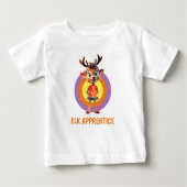 T-shirt Pour Bébé Elk Apprentice fille (Devant)