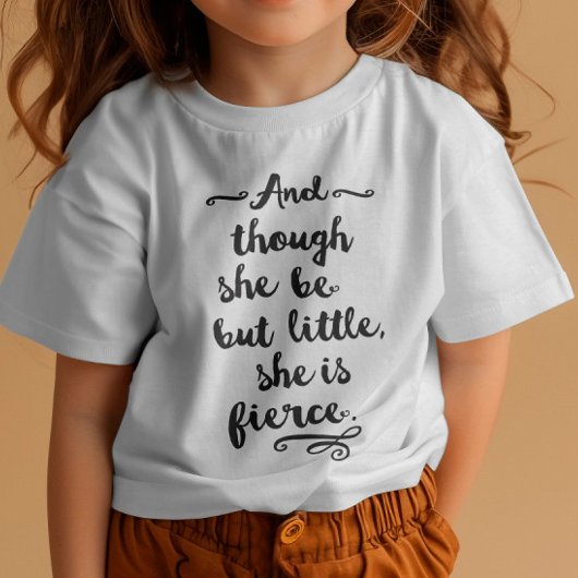 T-shirt Pour Bébé Elle est Fierce