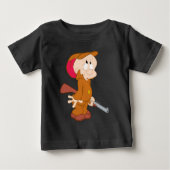 T-shirt Pour Bébé ELMER FUDD™| Pose effrayée (Devant)