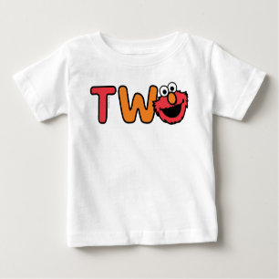 T-shirt Pour Bébé Elmo deuxième anniversaire