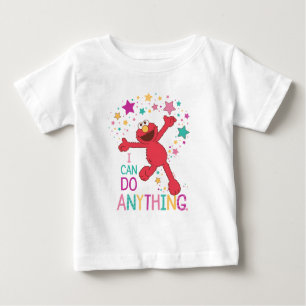 T-shirt Pour Bébé Elmo   Je Peux Tout Faire