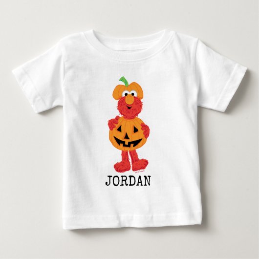 T-shirt Pour Bébé Elmo | Mignon comme une citrouille (Devant)